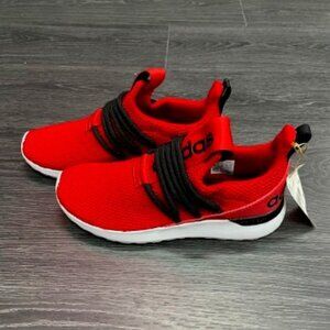 Adidas, Kids Sz 4, Lite Racer Adapt 3.0 K, Red